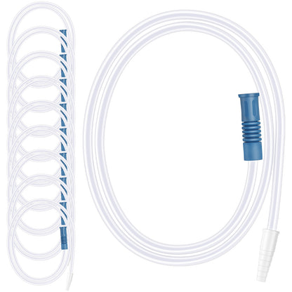 40" Leg Bag Extension Tubing – Flexible and Kink-Resistant Urinary Collection Tube Blue